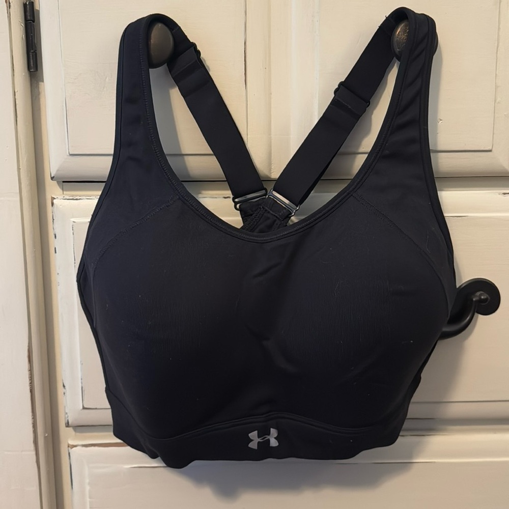 Under Armour Sports Bra, Large, High Impact